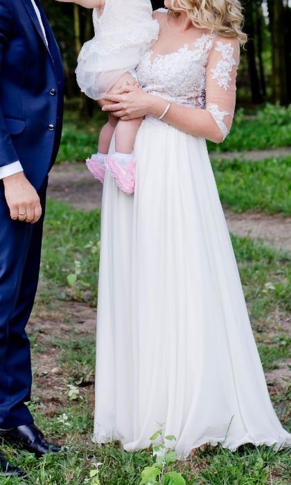 Piękna suknia ślubna