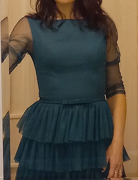 Sukienka butelkowa zieleń XS