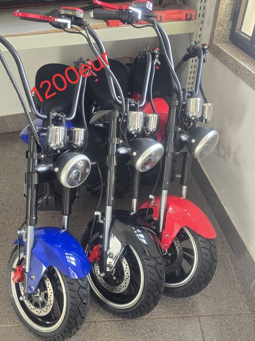 Moto eléctrica Citycoco 3000w novas