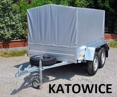 Przyczepa lekka RYDWAN 270x150x150, Sprzedaż przyczep Katowice