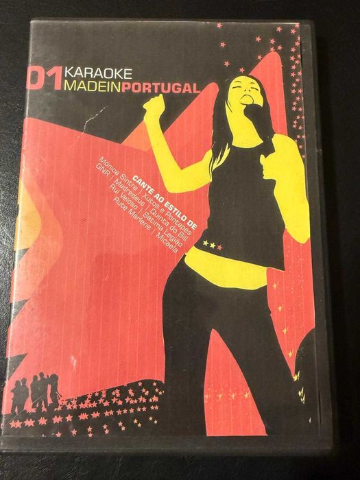 Dvd Karaoke 01 Made in Portugal