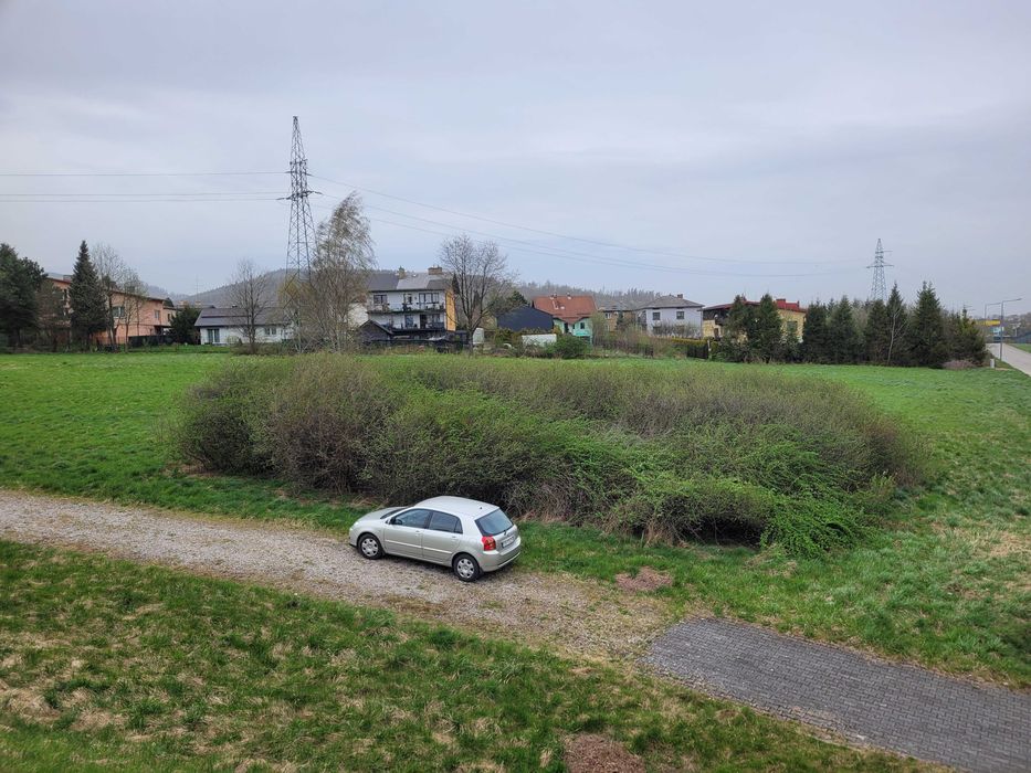 Wilkowice, kompleks działek 20,3 a (12a i 8a) pod dom/usługi | PKP 500m | S1 650m - Widok 5