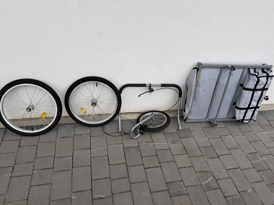 Riksza przyczepka rowerowa wozek