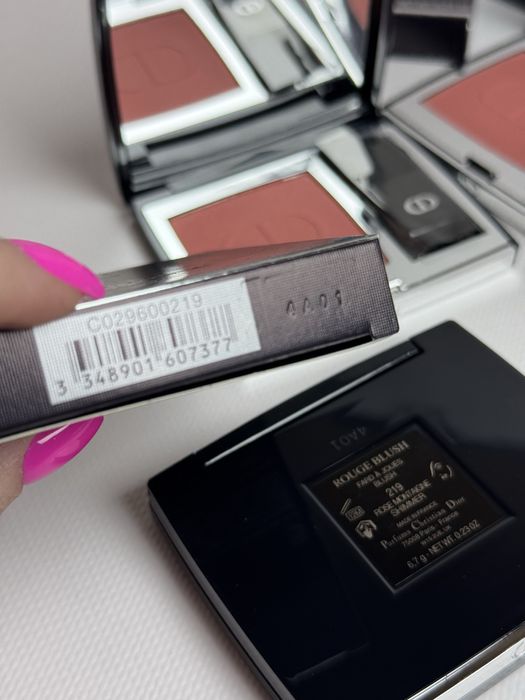 Румяна Dior Rouge Blush компактні рум'яна 219
