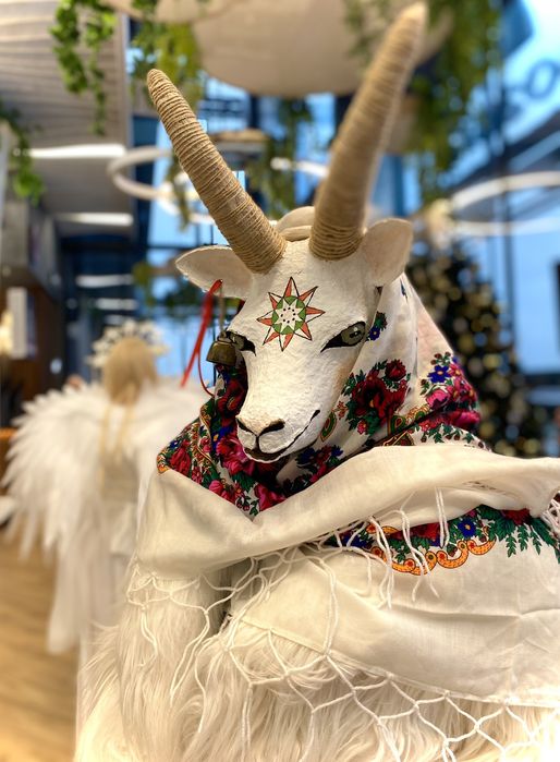 Маска кози маланка