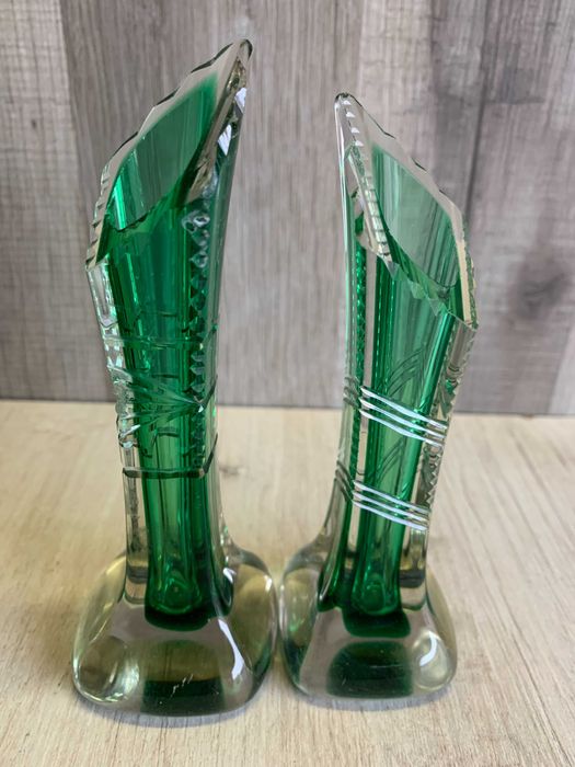 Подсвечники стекло цветное