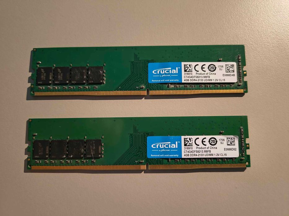 Pamięć RAM Crucial PC DDR4 3000MHz* 2x4GB (8GB)