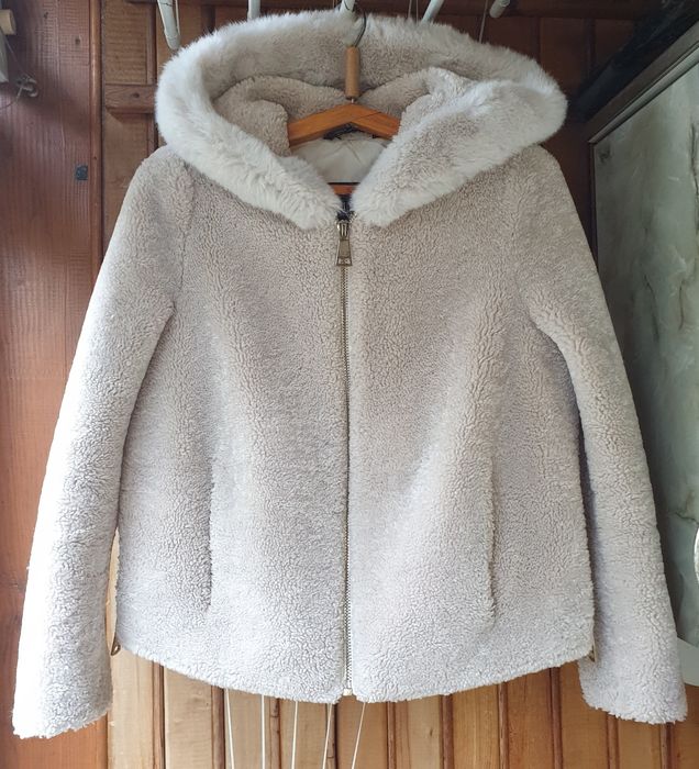 Полушубок 'Бомбер' 'Euro-Style'. Эко/Мех! р-р L