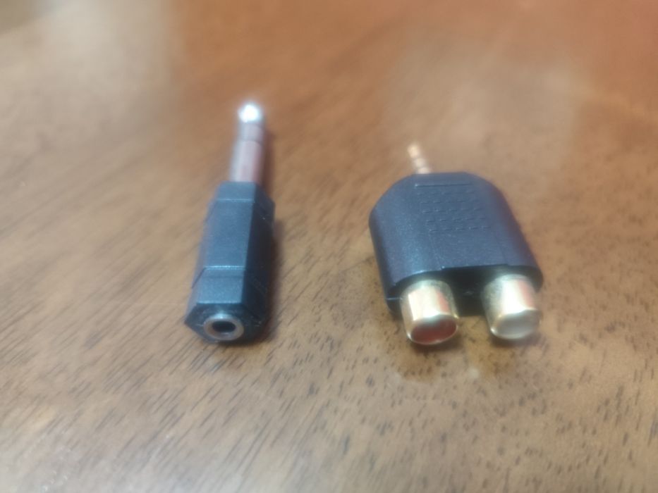 Adaptadores Jack 3.5, 6.3 e RCA