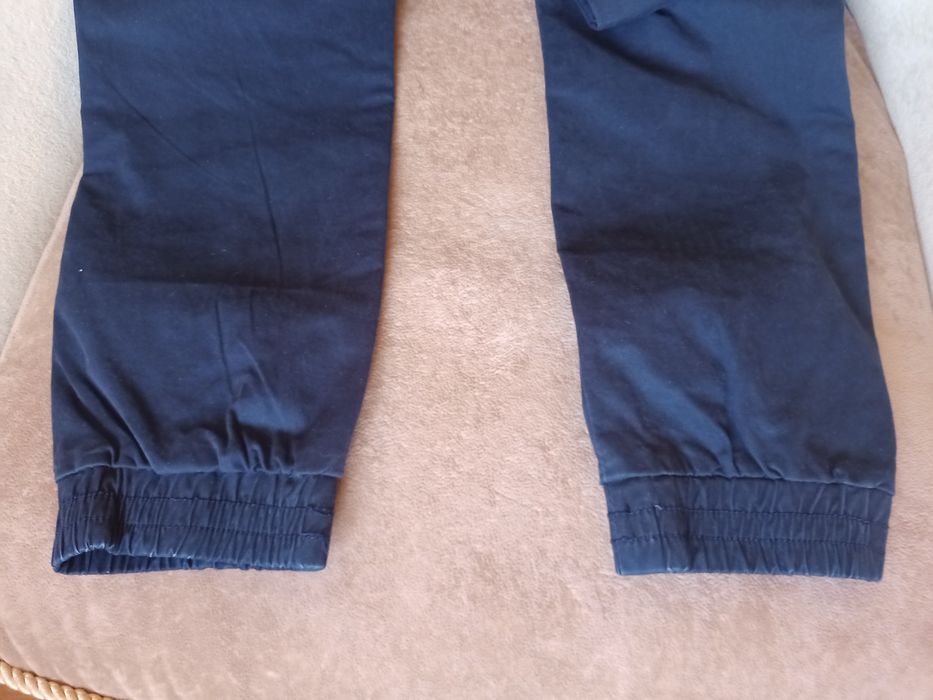 Штаны джоггеры тёмно-синий 18 лет рост 182