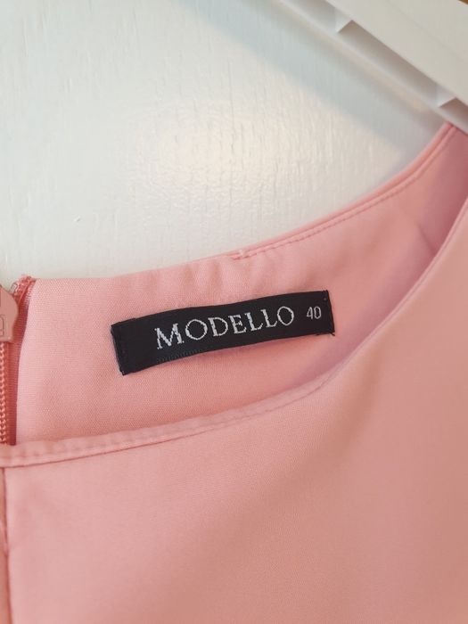 Wizytowa krótka sukienka Modello rozm 40