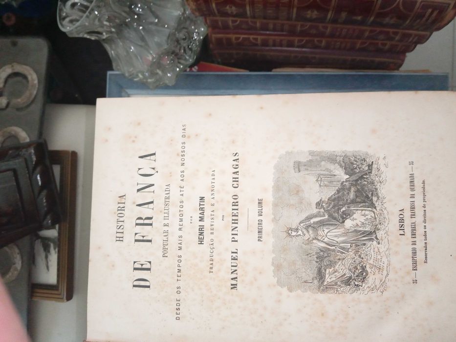 História de França, traduzida por Pinheiro Chagas