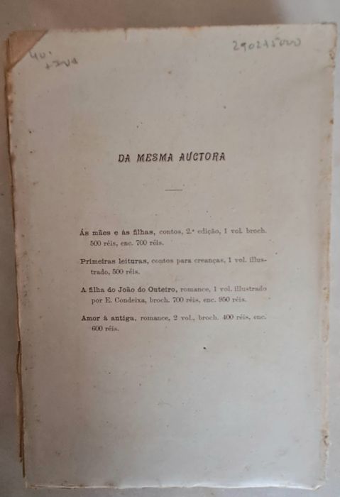 Livro muito Antigo, Madame Renan de Caiel. Imprensa Nacional. Lisboa,