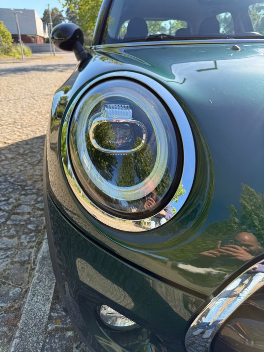 Mini Cooper D 5 portas 2018 ! Full extras !! Cor british Racing Green!!