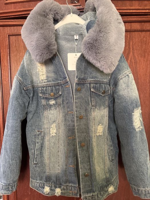 Куртка джинсова зимова