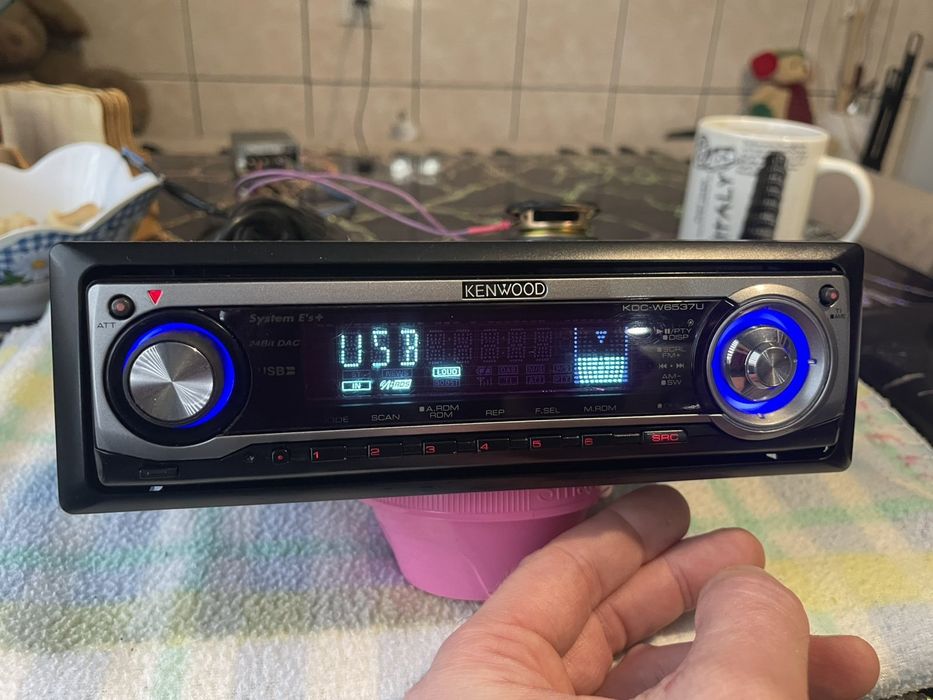 Кенвуд kdc w 6537u.24 біт.блютуз.юсбі.