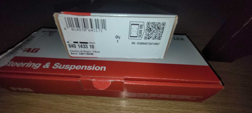 Braços Axiais Fag para direcção Megane 4 1.5dci