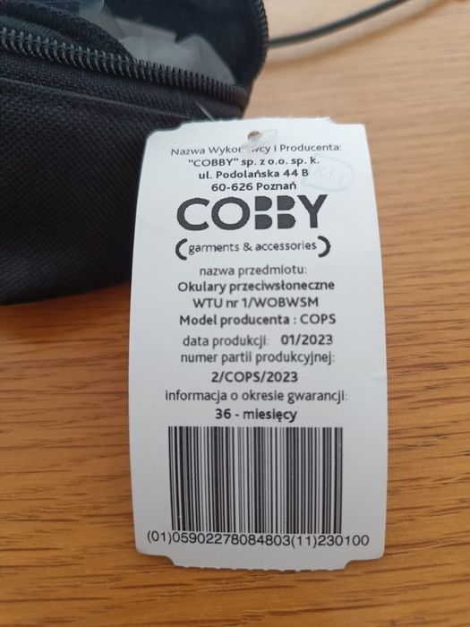 Okulary przeciwsłoneczne MON Wojsko Armia