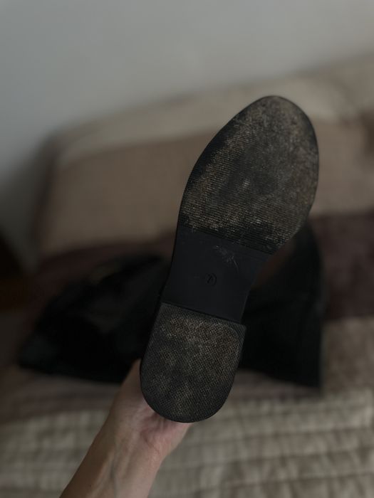 czarne kozaki do kolan wf 37,5 24cm