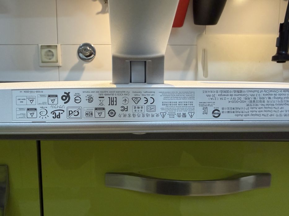 Monitor HP 27 polegadas