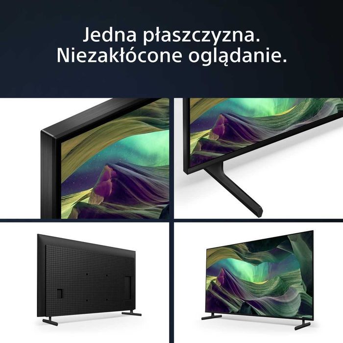 Nowy Sony 55 cali 120Hz 4K UHD hdr Smart WIFI GoogleTV Dolby VISION Dolby ATMOS HDMI 2.1 FullArray 55X85L gwarancja 12m telewizor