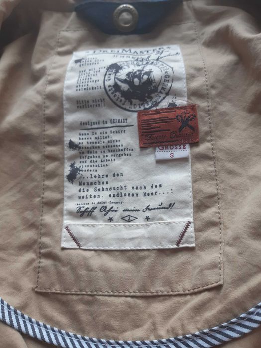 Trencz, prochowiec płaszcz damski DreiMaster S jak M