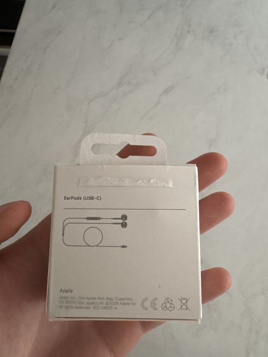 earpods asd-c otwarte opakowanie