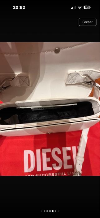 Bolsa diesel white.