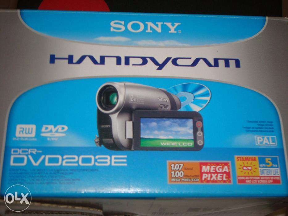 Câmara Filmar Sony DVD + Acessórios