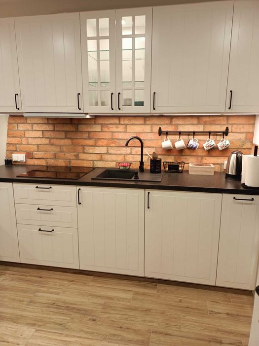 Cegła cięta lico równe płytki