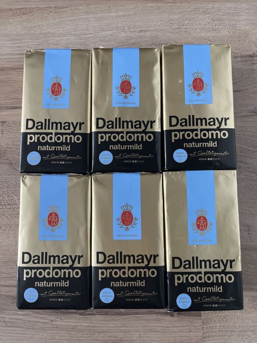Kawa z niemiec Dallmayr prodomo naturmild mielona 500g