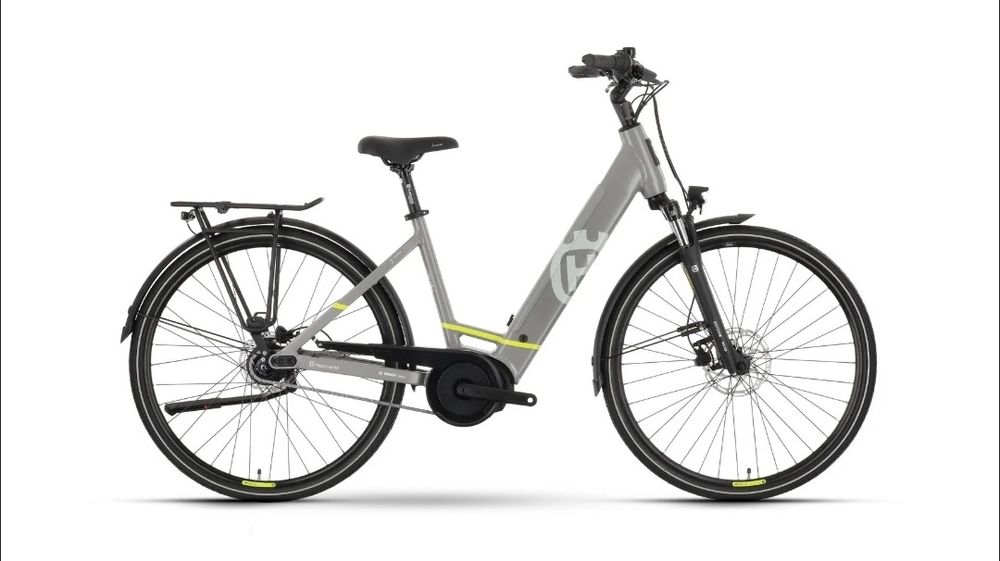 Rower  elektryczny miejski Husqvarna Towner 2 BOSCH