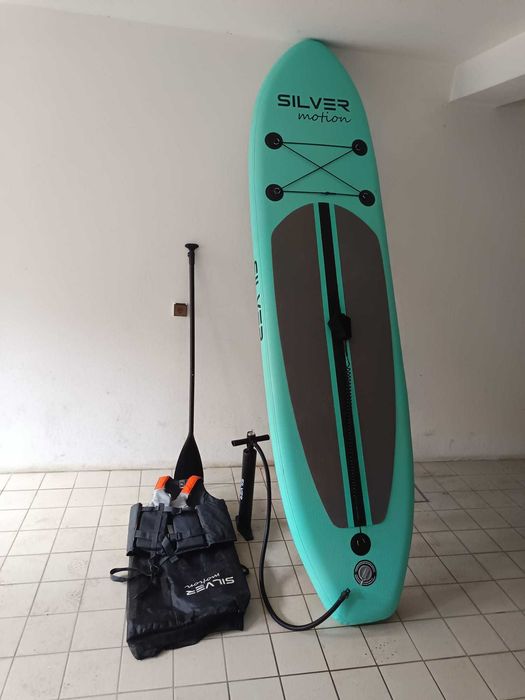 Paddle e colete (pessoas ate 120kgs) 200€