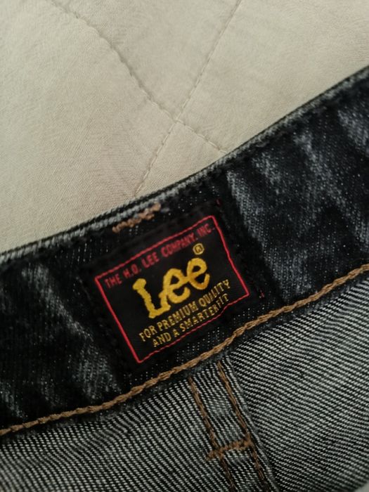 Spodnie Lee wysoki stan