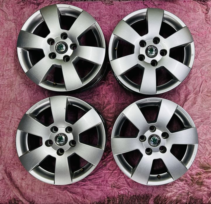 R15 диски Skoda Octavia А5 оригинал 5/112