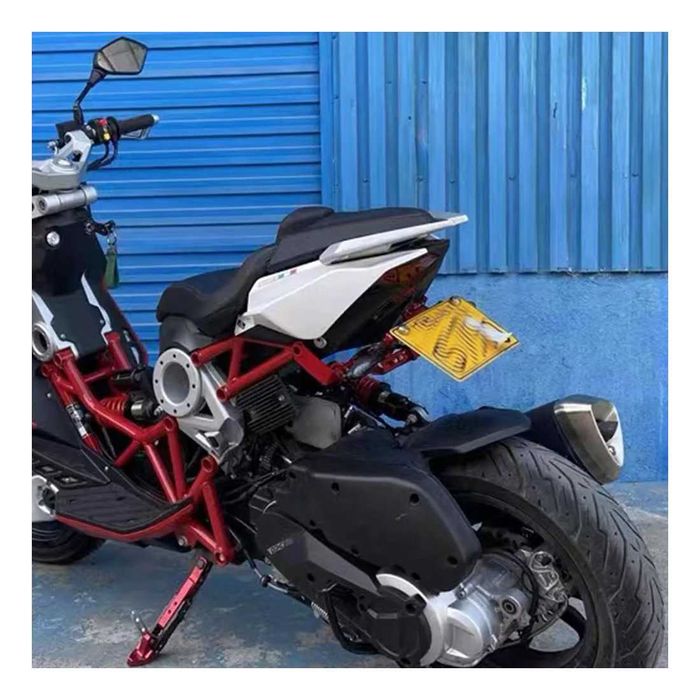 Suporte Matrícula Pisca e Luz para Italjet Dragster 125/200/250i/400