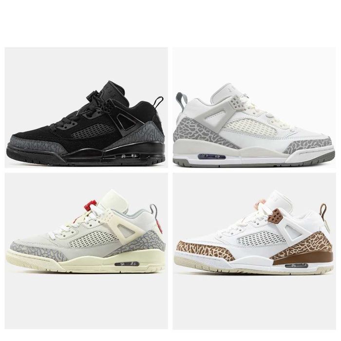Кожаные кроссовки Nike Air Jordan Spizike Low найк аир джордан спизике
