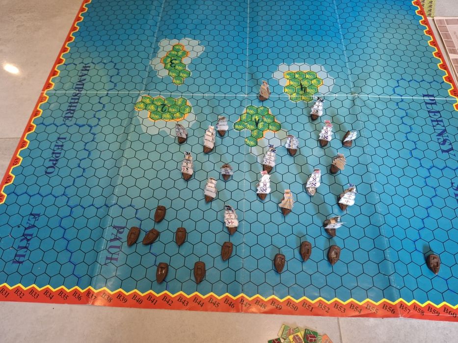 Gra planszowa Srebrna Flota . Unikat