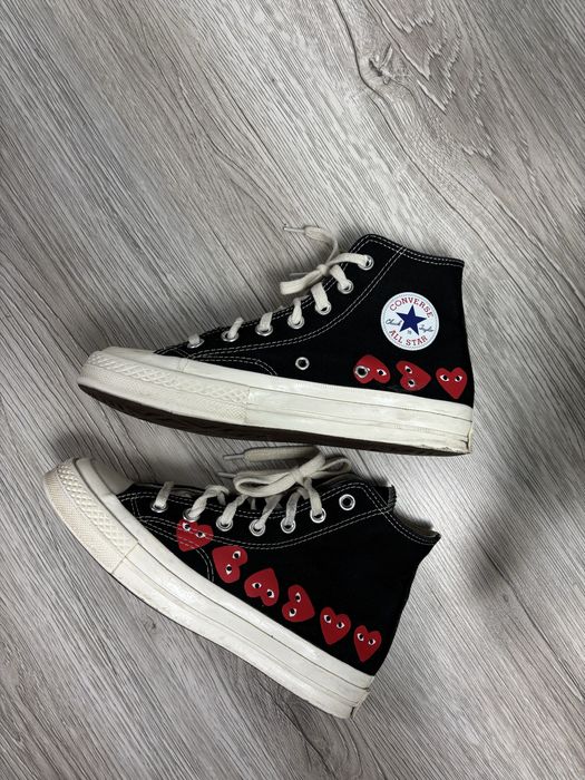 Trampki Converse x Comme des Garcoms Play stan bdb rozmiar 36.5