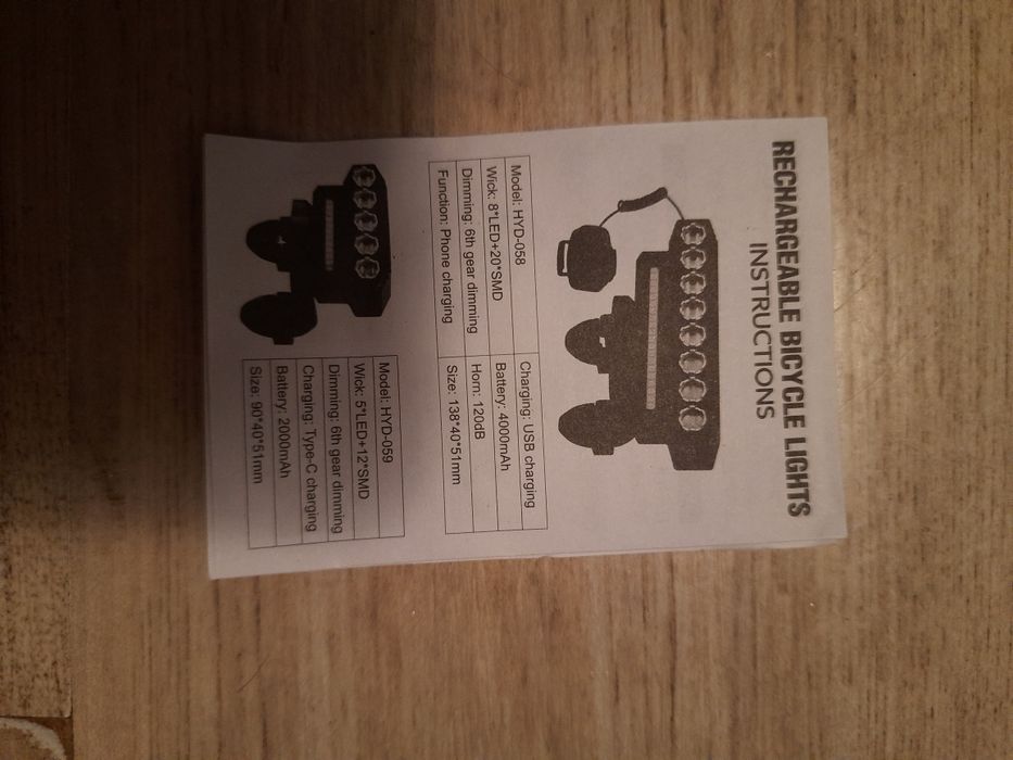 Mocne światło rowerowe