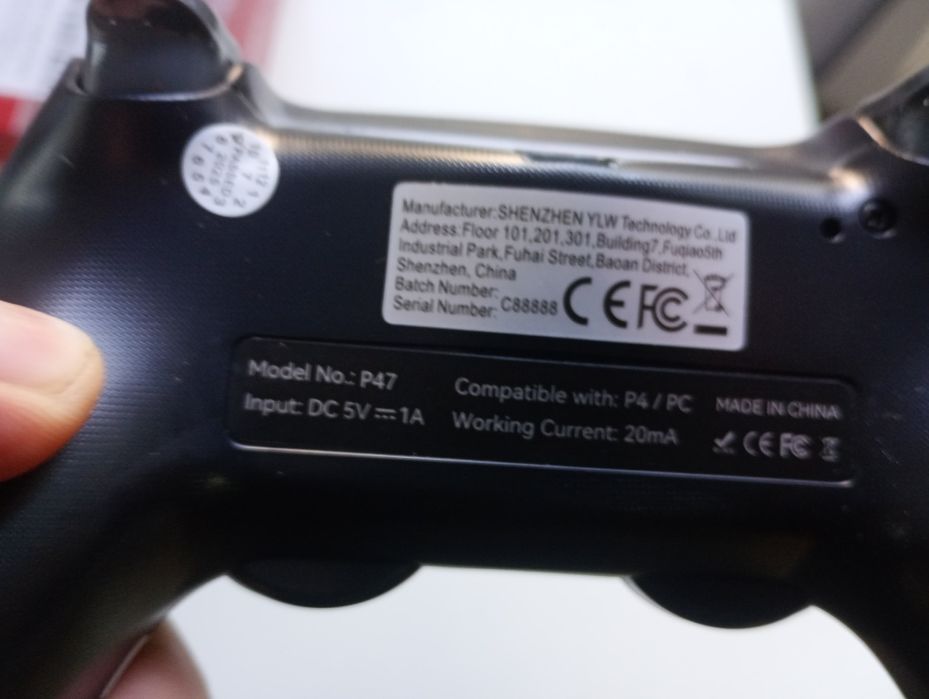 Геймпад, джойстик PS3,PS4,ПК (Win 7,8,10)