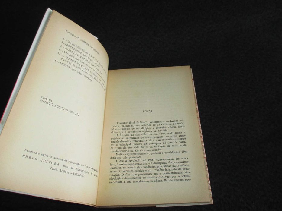 Livro Lenine Roger Garaudy 2ª edição 1969