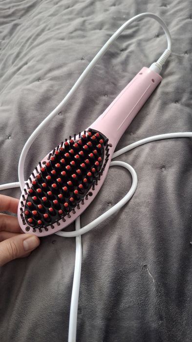 Розчіска, випрямляч, електричний гребінець Fast hair straightener