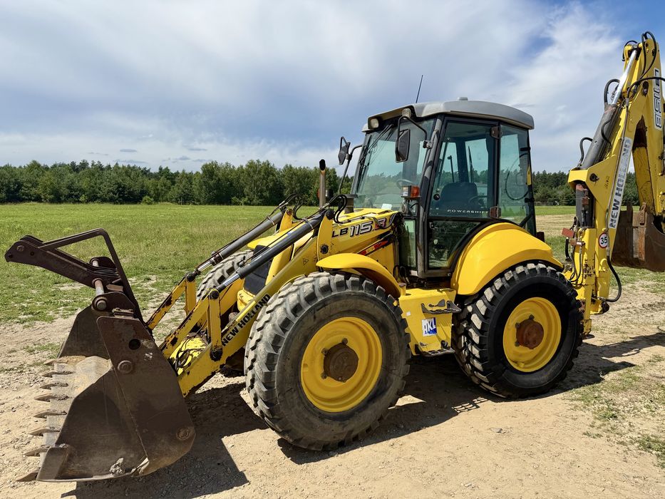 New holland b115 powershift koparko ładowarka