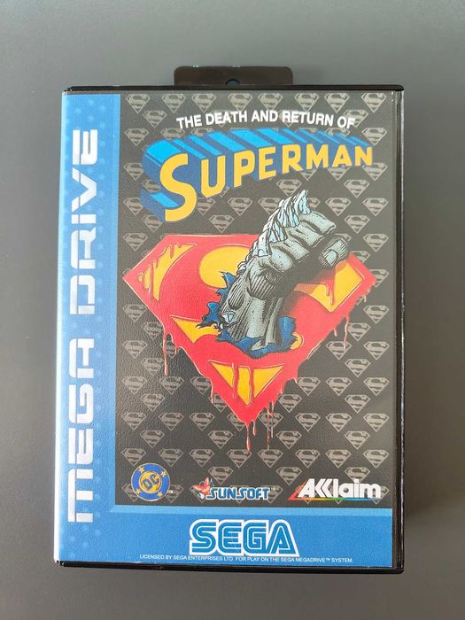 Death and return of Superman Mega Drive