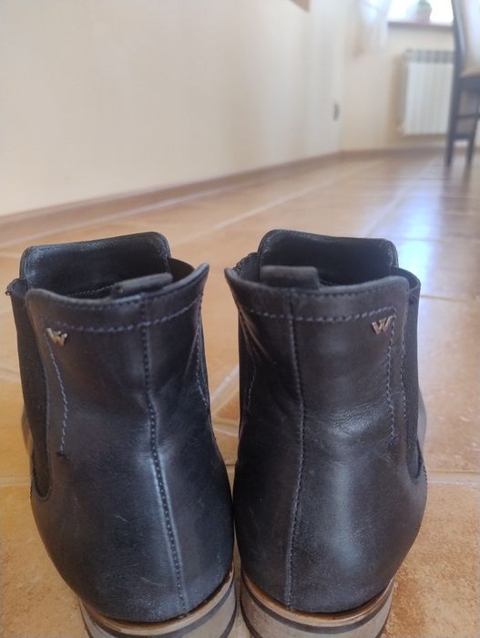 Buty 40 Wojas botki półbuty sztyblety kozaki skóra