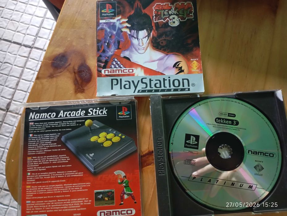 Jogo Ps1 - Tekken 3 (completo)