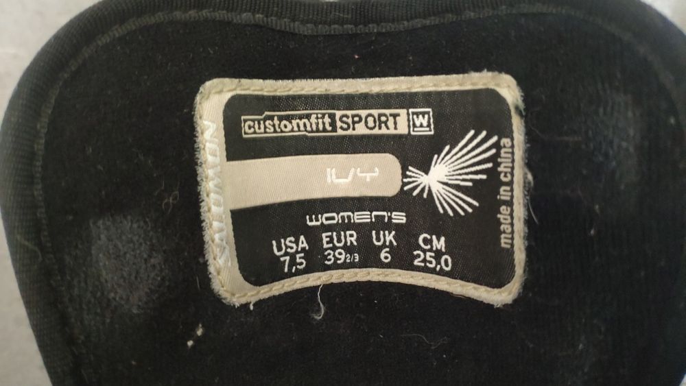 Buty snowboardowe Salomon - damskie 39 2/3