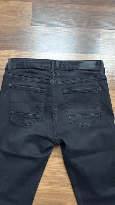 Jeansy skinny czarne Esprit