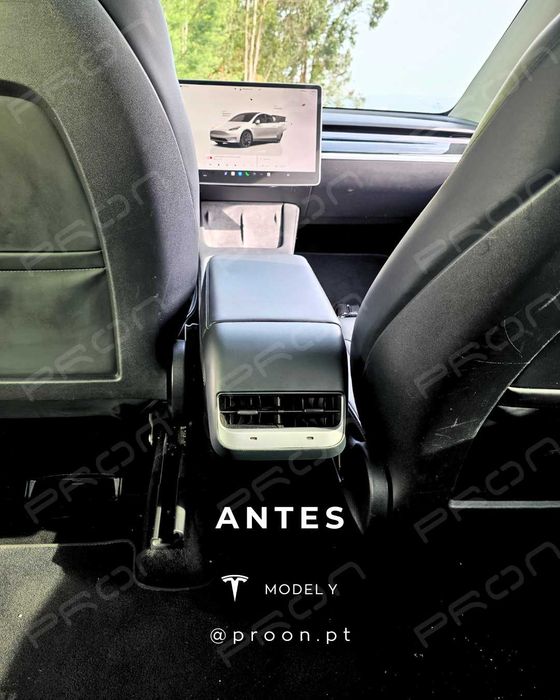 Tesla Model Y | X 2019 + Carplay Android Auto Wireless Display traseiro